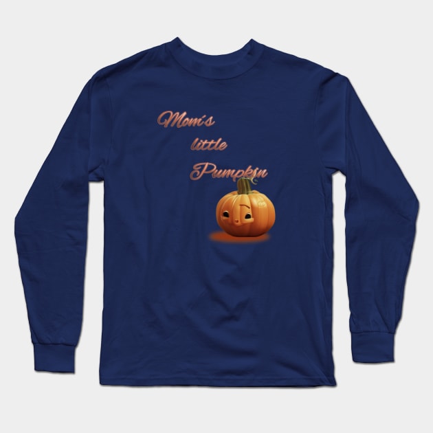Mom´s little pumpkin Long Sleeve T-Shirt by Cavaleyn Designs